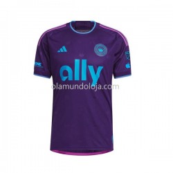 Camisola Charlotte FC Homem Equipamento Segundo 2023-2024 Manga Curta